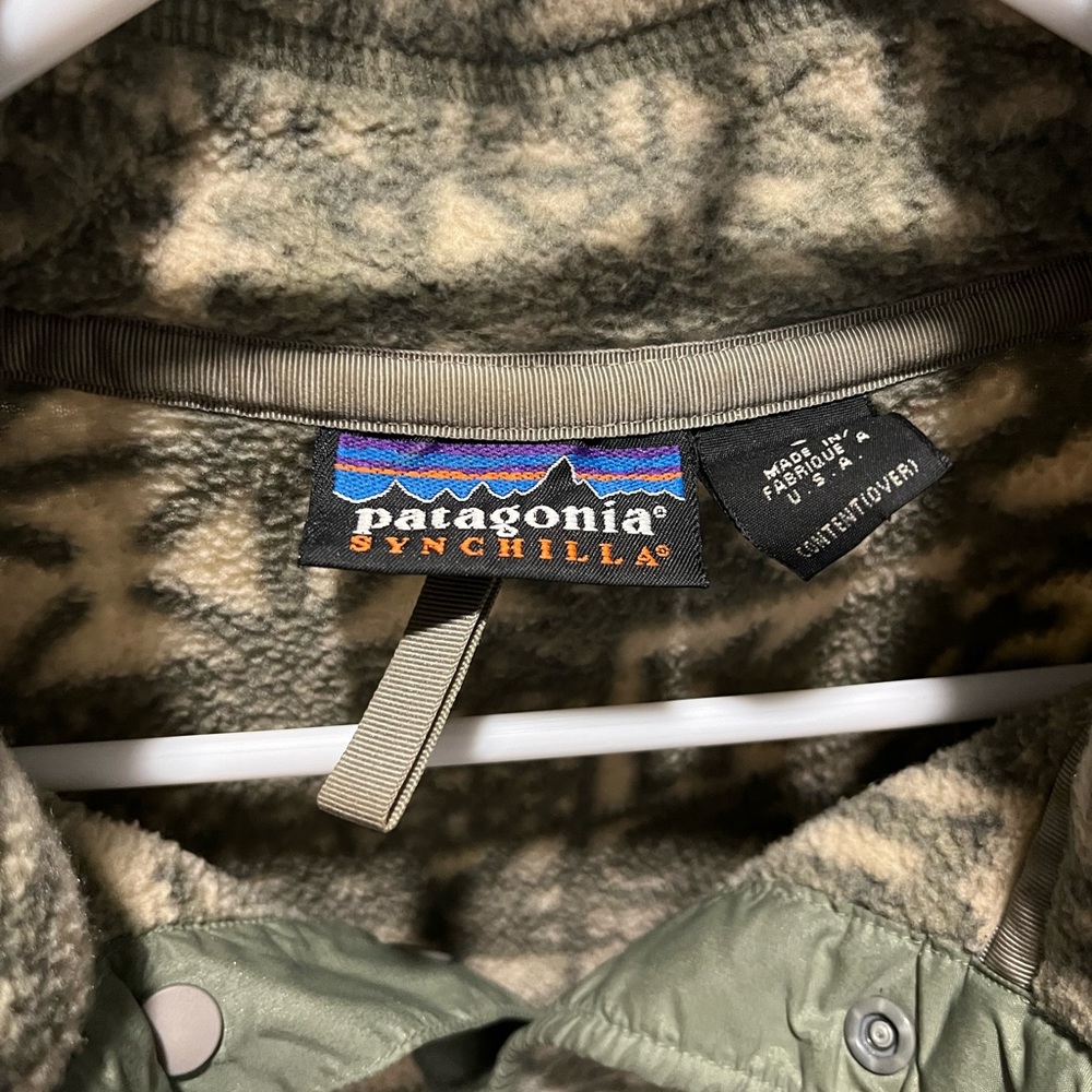 Vintage Patagonia Synchilla Fleece Pullover Snap T - Picture 3 of 6